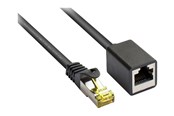 Kabel sieciowy - Alcasa electronik Good Connections RNS patch extension cable - 50 cm - black - Czarny - 0.5 meter - 8070VR-005S