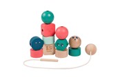 Zabawki dla niemowląt - BS Toys Wooden Beads Junior - 13pcs. - 8717775445333