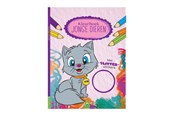 Materialy hobbystyczne - Wins Holland Coloring Book Young Animals with Glitter Stickers - PT2474