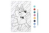 Artykuły Artystyczne & Rzemieślnicze - Creative Craft Group Bluey Paint by Number Canvas - 29.7 x 19.5 cm - 161004
