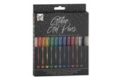 Przybory do pisania i rysowania - Creative Craft Group Gel Pens Glitter 12 pcs. - CR7044/GE