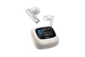 Sluchawki, zestaw sluchawkowy - Baseus Bowie M2s Ultra TWS Wireless In-Ear Headphones with Interactive Screen - White - A00074101213-00