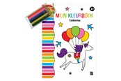 Ksiazki dla dzieci - My Coloring Book with 6 Unicorn Colored Pencils - 9789403228853