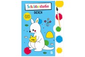 Ksiazki dla dzieci - Coloring Book with Paint Palette and Brush Animals - 9789403229799