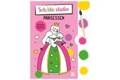 Ksiazki dla dzieci - Coloring Book with Paint Palette and Brush Princesses - 9789403229805