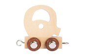 Zabawki drewniane - Small Foot - Wooden Letter Train - Q - 12 pieces - 7476-display12
