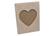 Pokój dzieciecy - Playwood Wooden Photo Frame Heart - SL202HB