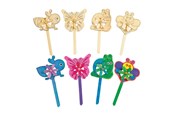 Kreatywne gry - Colorations - Make Your Own Garden Windmills 12pcs. - WINDWOOD