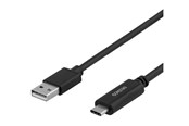 Kabel USB - Deltaco - USB-C cable - 24 pin USB-C to USB - 1 m - USBC-1004-LSZH
