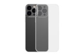 Telefon - Pokrowiec i etui - Baseus Frosted Glass Case Cover for iPhone 13 Pro Max Hard Cover with Gel Frame Transparent (ARWS000202) - ARWS000202