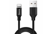 Kabel USB - Baseus Yiven fabric braided cable USB / Lightning 1.8M black (CALYW-A01) - CALYW-A01