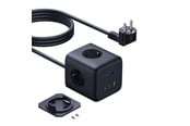 Kabel zasilajacy (zewnetrzny) - Baseus EnerFill FA11 67W Power Strip USB-A + USB-C Cube + 3 x EU Socket 1.5m - Black - E00082100123-00