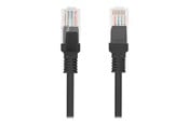 Kabel sieciowy - Lanberg patch cable - 10 m - black RAL 9004 - Czarny - 10m - PCU5-10CC-1000-BK
