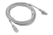 Kabel sieciowy - Lanberg patch cable - 1 m - grey RAL 7035 - Szary - 1m - PCF6-10CC-0100-S