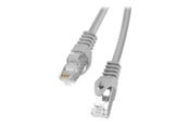 Kabel sieciowy - Lanberg patch cable - 3 m - grey RAL 7035 - Szary - 3m - PCF6-10CC-0300-S