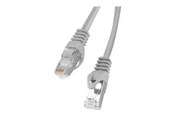 Kabel sieciowy - Lanberg patch cable - 2 m - grey RAL 7035 - Szary - 2m - PCF6-10CC-0200-S