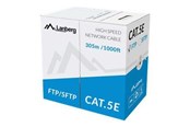 Kabel sieciowy - Lanberg bulk cable - 305 m - grey RAL 7035 - Szary - 305m - LCF5-10CC-0305-S