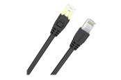 Kabel sieciowy - Unitek patch cable - 3 m - black - Czarny - 3m - C1811EBK