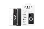 Telefon - Pokrowiec i etui - CARE by PanzerGlass Samba Case Transparent w. White Qi Samsung Galaxy S26 Ultra - CR71608