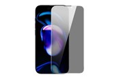 Telefon - szklo ochronne - Baseus Privacy Tempered Glass for iPhone 14 Pro Full Screen 0.4mm Privacy Filter Anti Spy + Mounting Kit - SGKN050802