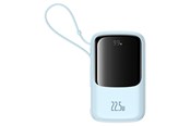 Powerbank - Baseus Qpow Pro+ 22.5W 10000mAh USB-C Power Bank - Blue Powerbank - Niebieski - 10000 mAh - P10067101313-00