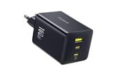 Telefon - Adapter i Ładowarka - Baseus EnerFill FE11 100W Wall Charger 2 x USB-C + USB-A - Black - P10182102123-00
