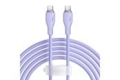 Kabel USB - Baseus Pudding 100W USB-C - USB-C Cable 2m - Purple - P10355702511-B4