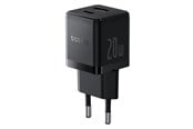 Telefon - Adapter i Ładowarka - Baseus Palm 20W USB-C USB-A Wall Charger - Black - P10111608113-00