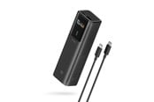 Powerbank - CUKTECH CKPB100PGLBL 150W USB-C USB-A Powerbank - Czarny - 10000 mAh - CKPB100PGLBL