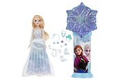 Lalki i akcesoria - Disney Frozen Fashion Doll Reveal Elsa - JJY36