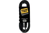 Kabel audio - Yellow Cable G63D - 1/4" formowany kabel Jack/Jack 3 metry - ECO G63D