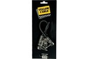 Kabel audio - Yellow Cable P020 - 2 x 1/4" kabel patch Jack kątowy/Jack kątowy 20cm. - ECO P020C