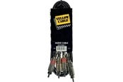 Kabel audio - Yellow Cable K04-1 - 2 x RCA - 2 x RCA kabel 1m. - ECO K04-1