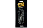 Zarzadzanie kablami - Yellow Cable P100 - 2 x 1/4" kabel patch Jack/Jack 1m. - ECO P100