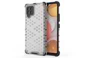 Telefon - Pokrowiec i etui - Hurtel Honeycomb Case Armor Cover with TPU Bumper for Samsung Galaxy A42 5G Transparent - 5907769325212