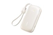 Powerbank - Baseus EnerFill FC21 Qpow 3 Ultra 20000mAh 22.5W Powerbank with Display and Cable Included - Beige Powerbank - Beżowy - 20000 mAh - E0027M01