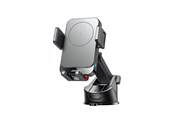 Telefon - Adapter i Ladowarka - Joyroom JR-ZS241S car mount with inductive charger for dashboard - black - JR-ZS241S