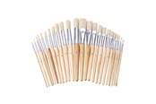 Materialy hobbystyczne - Colorations - Wooden Brushes 24 pcs. - FULLSET