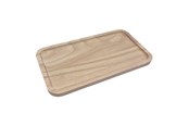 Zabawki drewniane - Playwood Wooden Tray Plateau Rectangle 26cm - SL089D