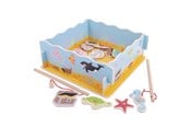 Zabawki - Bigjigs Wooden Magnetic Fishing Game - BJ787