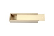 Przybory szkolne - Creativ Company Wooden Pencil Case with Sliding Lid - 56414