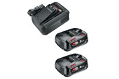 Akumulator i ladowarka - Gardena Zestaw startowy P4A QC AL18V 44+2x2,5Ah - 14914-20.000.00