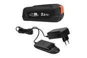Akumulator i ładowarka - Gardena Starter kit P4A 1 x system battery PBA 18V/45 2.5 Ah + quick charger AL 18V-20 - 14917-20.000.00