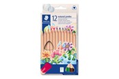 Przybory do pisania i rysowania - Staedtler Coloured pencil jumbo 12pc FSC 100% - 1280N C12
