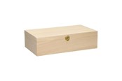 Zabawki drewniane - Playwood Decorate your Wooden Wine Box - 2 Bottles - SL194