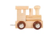 Zabawki drewniane - Small Foot - Wooden Letter Train Locomotive - 12 pieces - 7486-display12