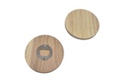 Zabawki drewniane - Playwood Wooden Bottle Opener Round 9.5cm - SL0404