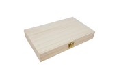 Pokój dzieciecy - Playwood Box Rectangle with Lid Paulownia Wood - sl062A