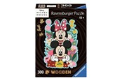 Puzzle - Ravensburger Wooden Jigsaw Puzzle Mickey Mouse & Minnie Mouse 300 pcs. Drewniany - 120007623