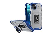 Telefon - Pokrowiec i etui - Hurtel Crystal Ring Case Kickstand Tough Rugged Cover for iPhone 13 Mini Blue - 5907769330889